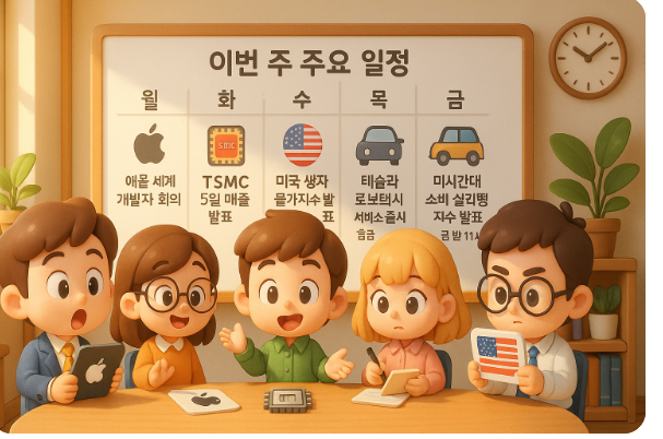 이번주 주요일정 관련이미지