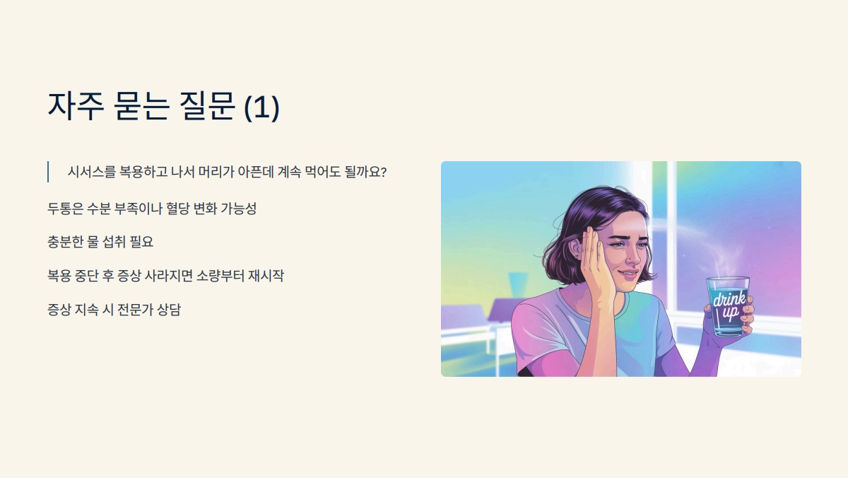 시서스 부작용