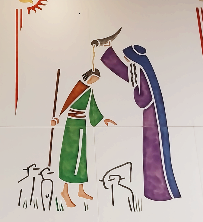 다윗 성인 &amp; 사무엘 성인 그림