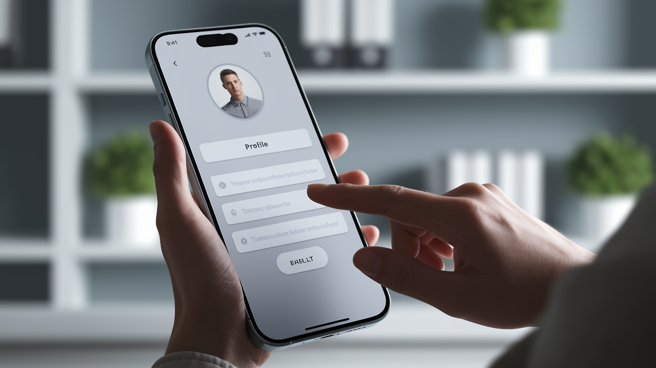 프로필 클릭 유도