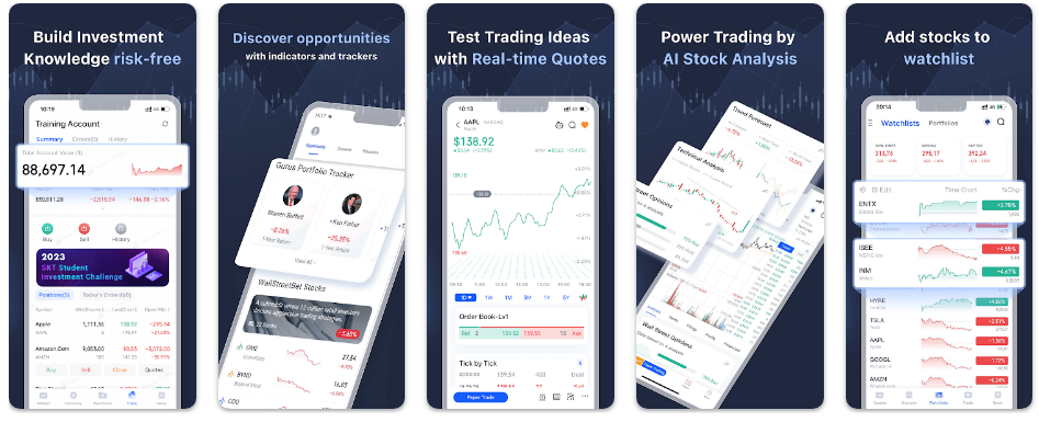 Stock simulator 기능