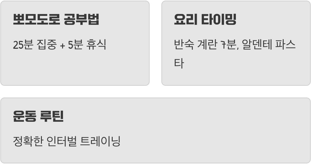 공부부터 요리까지, 일상 속의 파트너