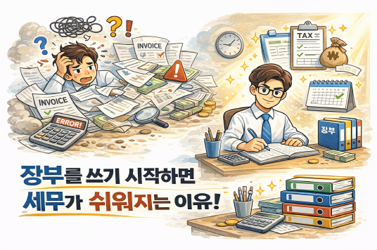 1인 사업자가 장부를 쓰기 시작하면 세무가 쉬워지는 이유