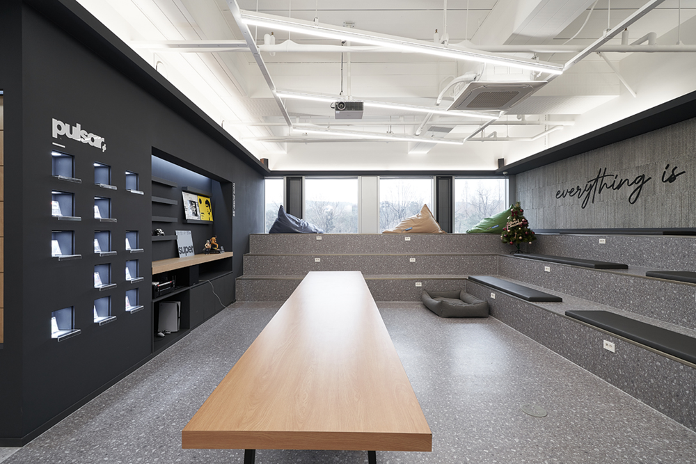 자유분방한사무실인테리어