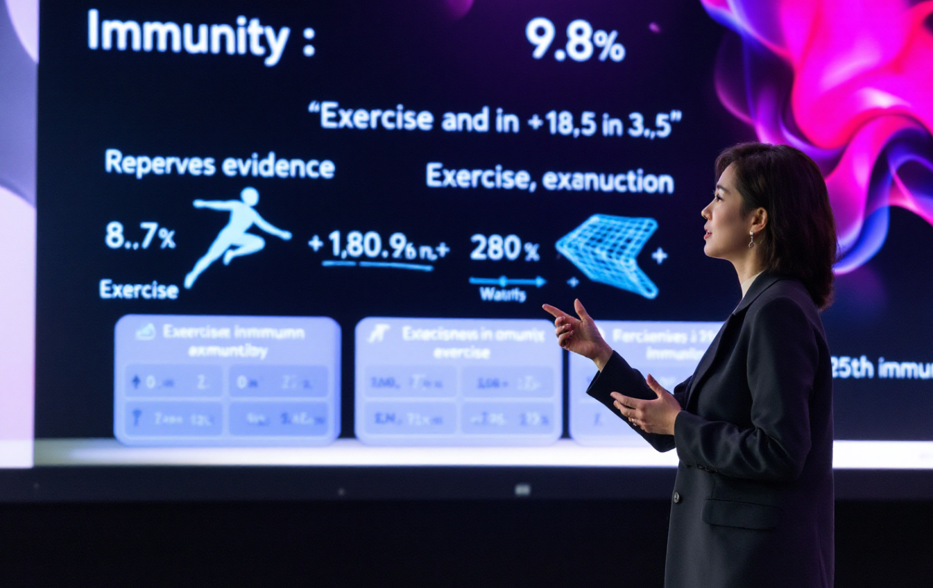 운동과 면역력의 관계, 과학적으로 알아보기