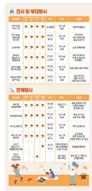 제28회 봉화송이축제 프로그램