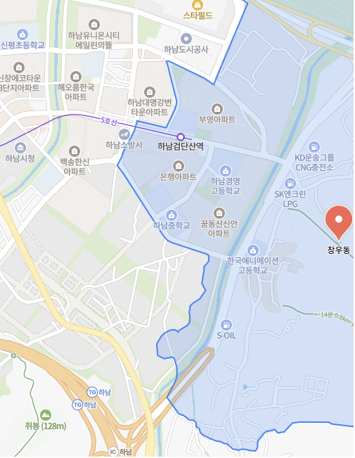 지도상 창우동