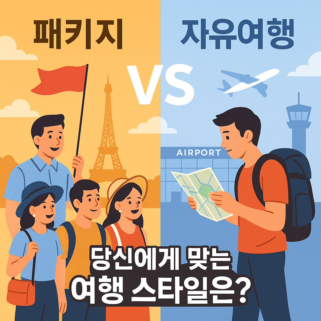 패키지투어 vs 자유여행, 어떤 여행이 나에게 맞을까? 관련 사진