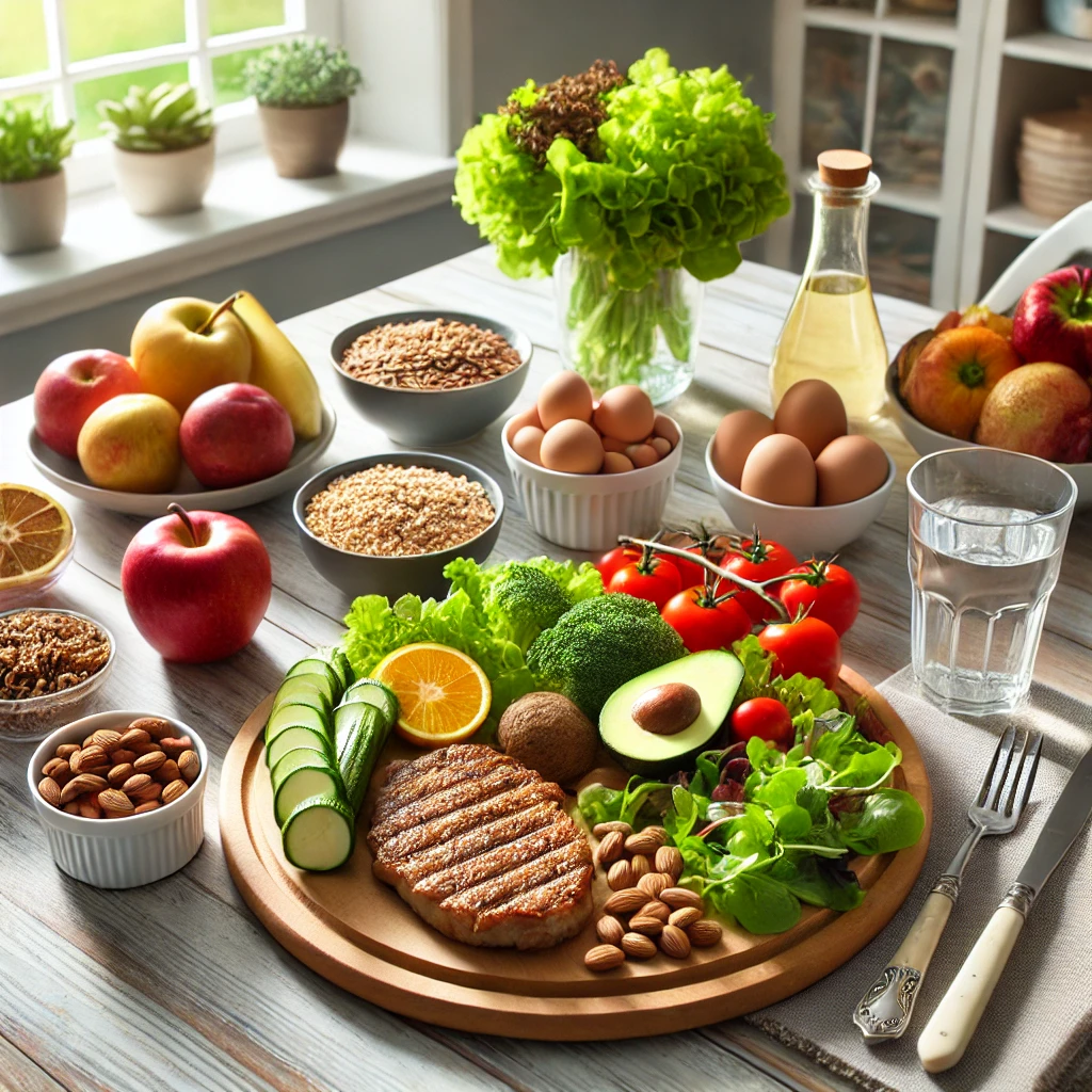 채소와 과일, 건강에 좋은 음식들