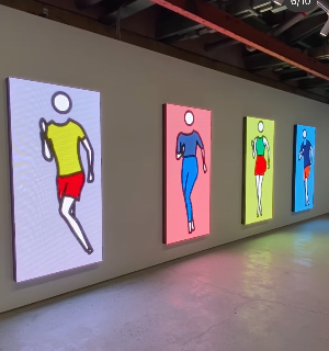 줄리안오피의 미니멀리즘한 작품