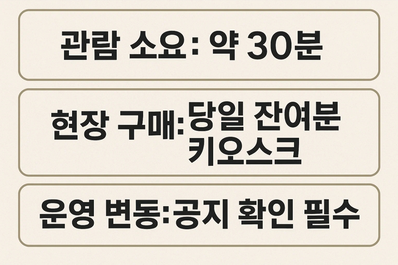 화담채 관람 포인트