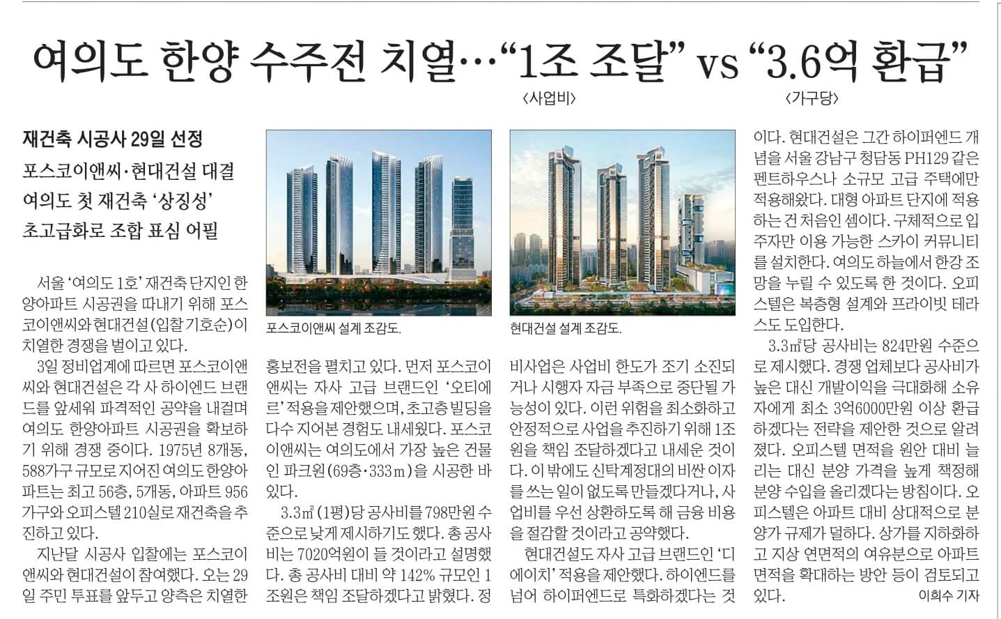 10월 4일 경제뉴스 부동산뉴스 신문스크랩