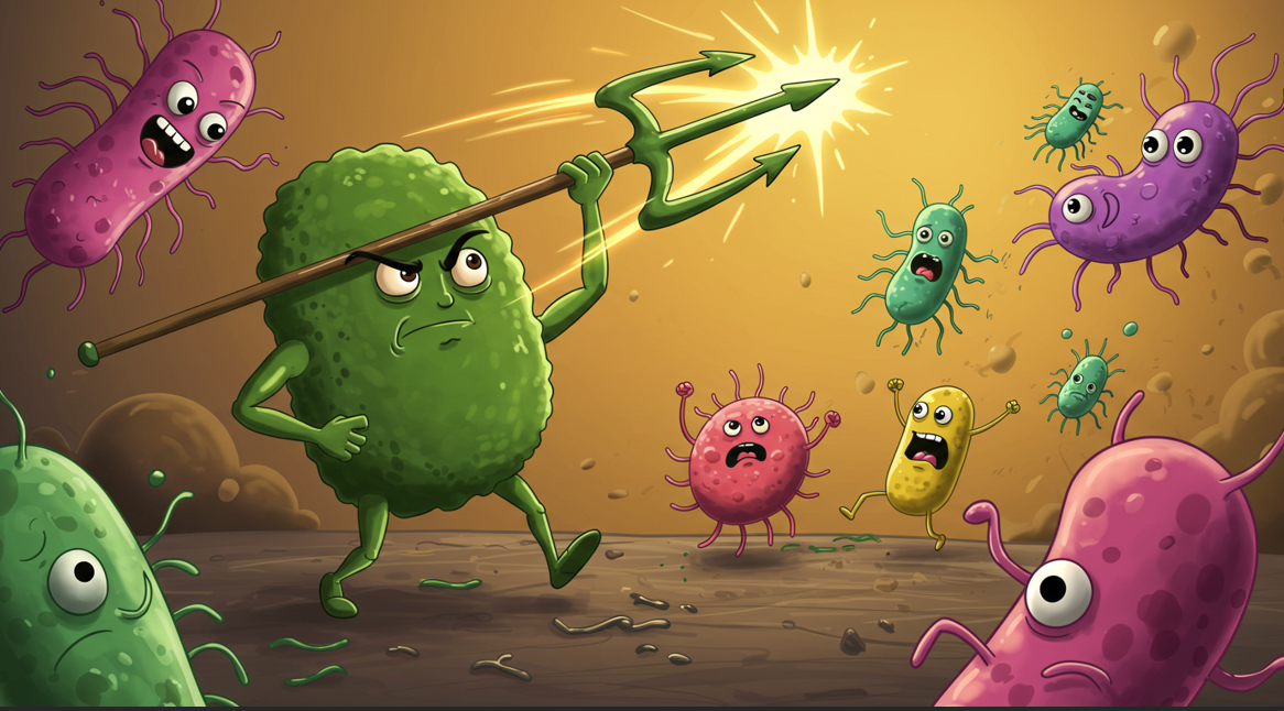 베르베린의 항균작용