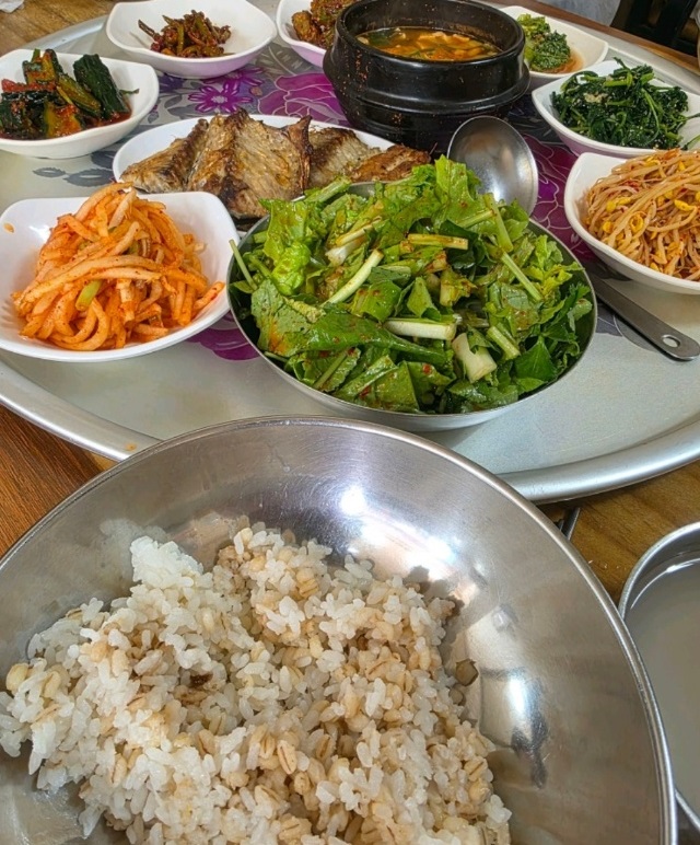 안동-6000원-보리밥-보문식당