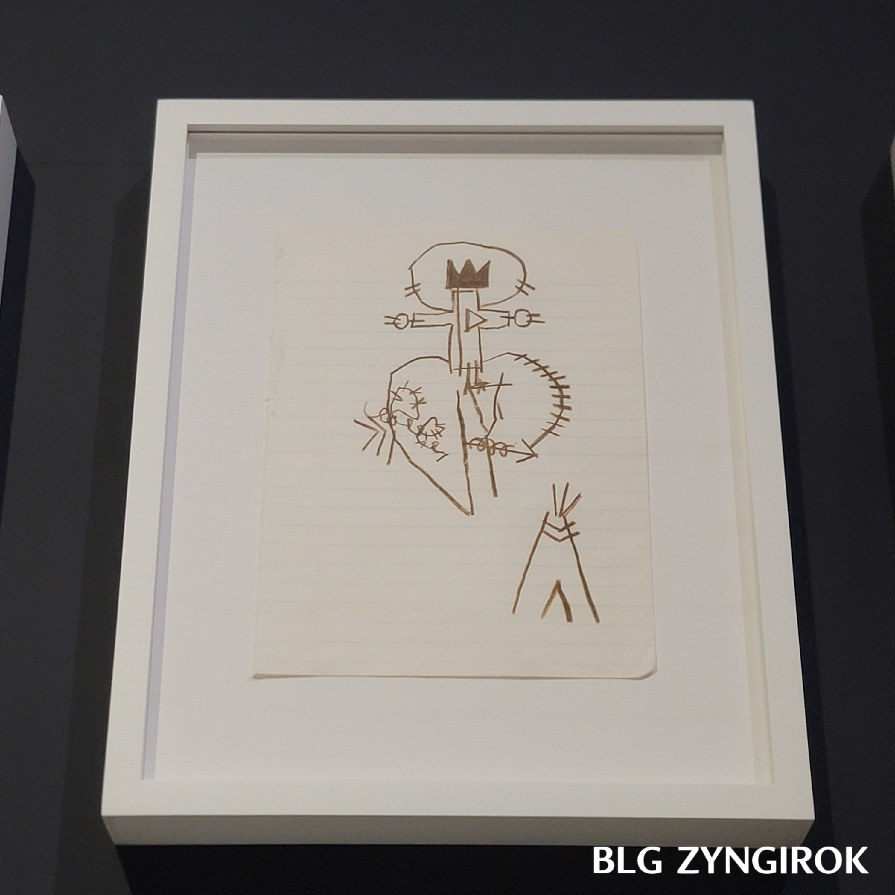 장미셀 바스키아 - 과거와 미래를 잇는 상징적 기호들