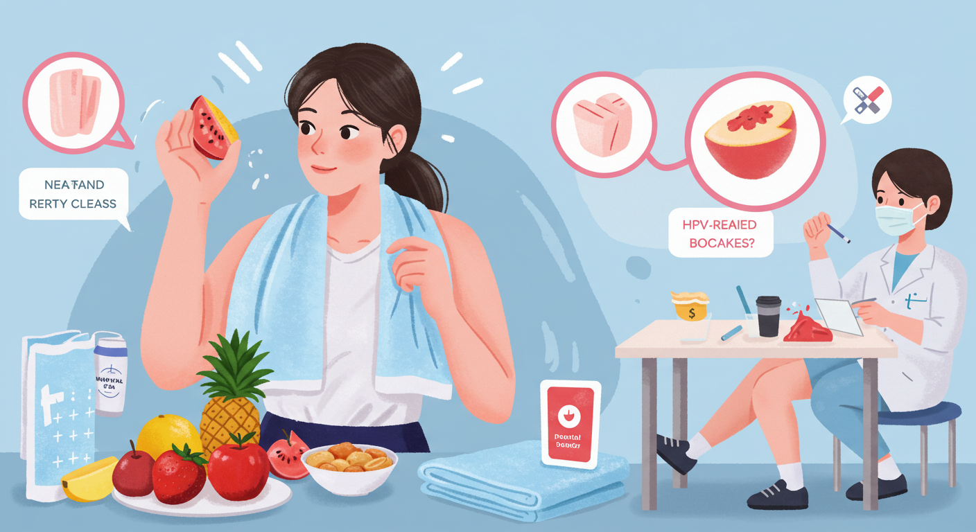 생활 습관 변화로 곤지름 예방하기