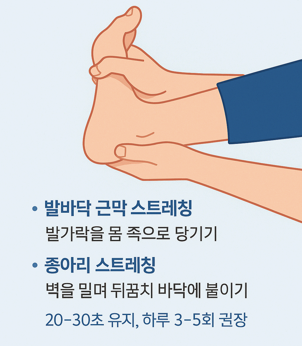 족저 근막염 치료