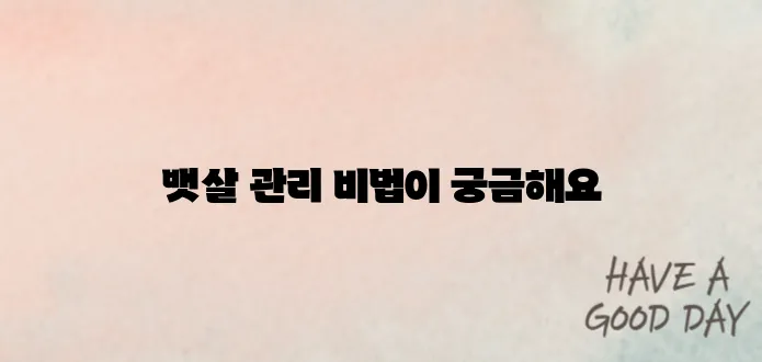 뱃살 빼는 최고의 방법으로 나의 체형을 바꿔봅시다