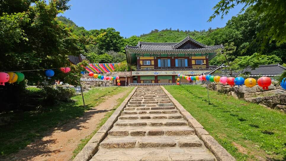 강진 백련사 : 다산초당 동백꽃 지역 사회와 불교 정신을 이어주는 중요한 공간