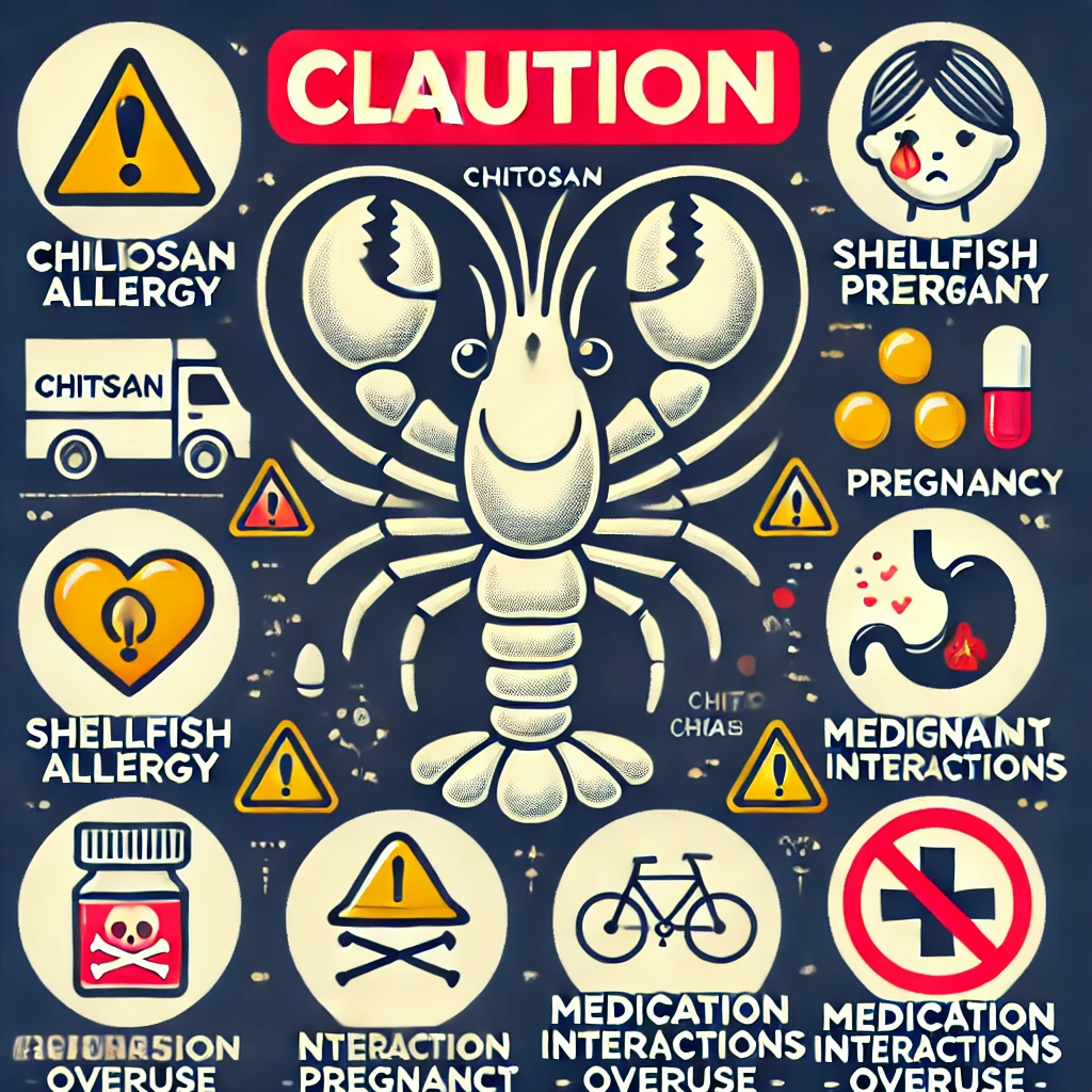키토산 섭취 시 주의사항