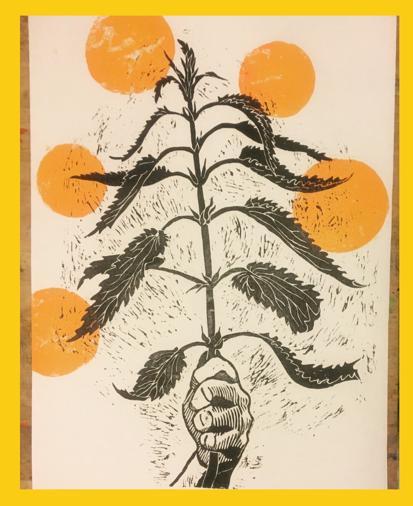 쐐기풀에서 배우는 용기