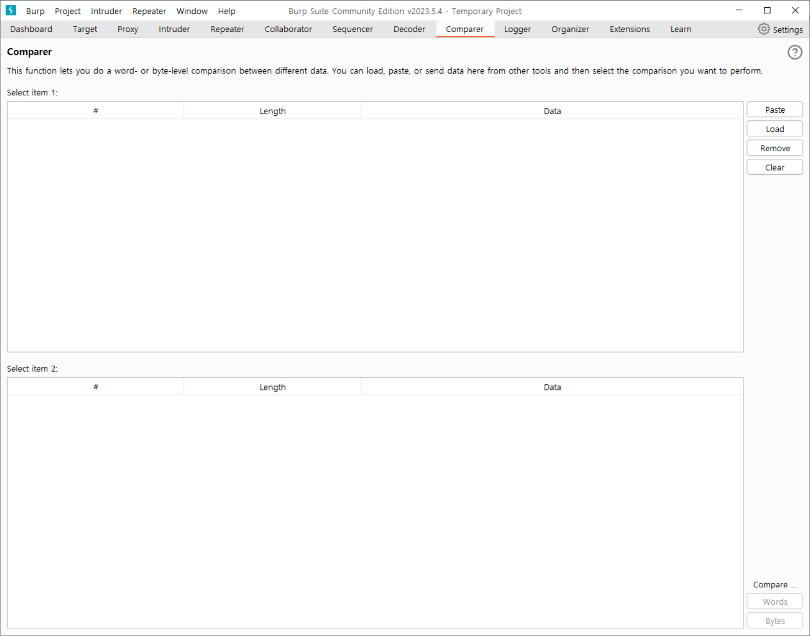 구성요소(Compare)