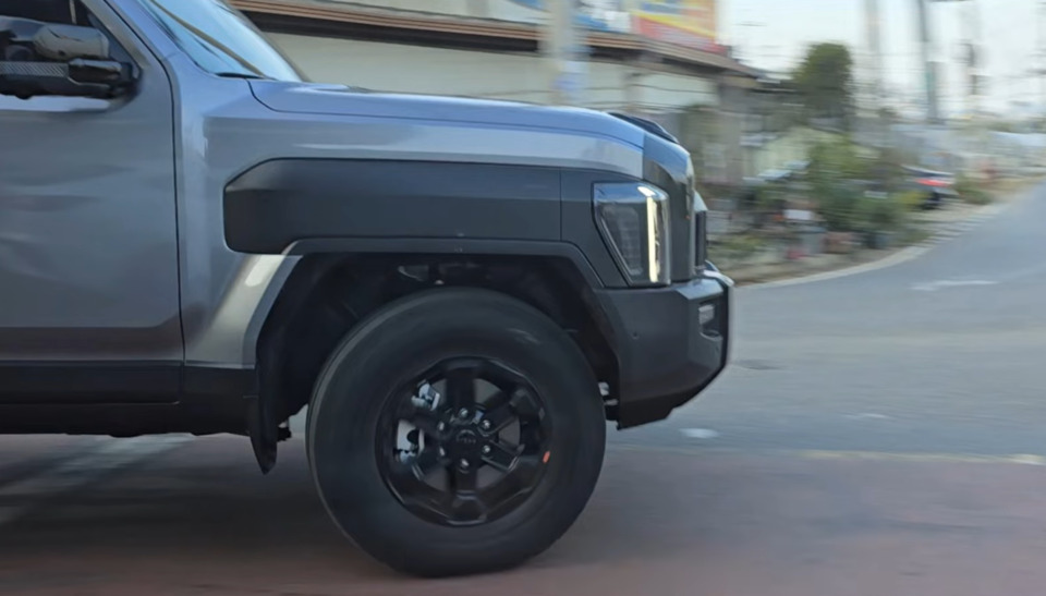 기아 '타스만 X-프로' 테스트카 (출처 : 힐러TV)