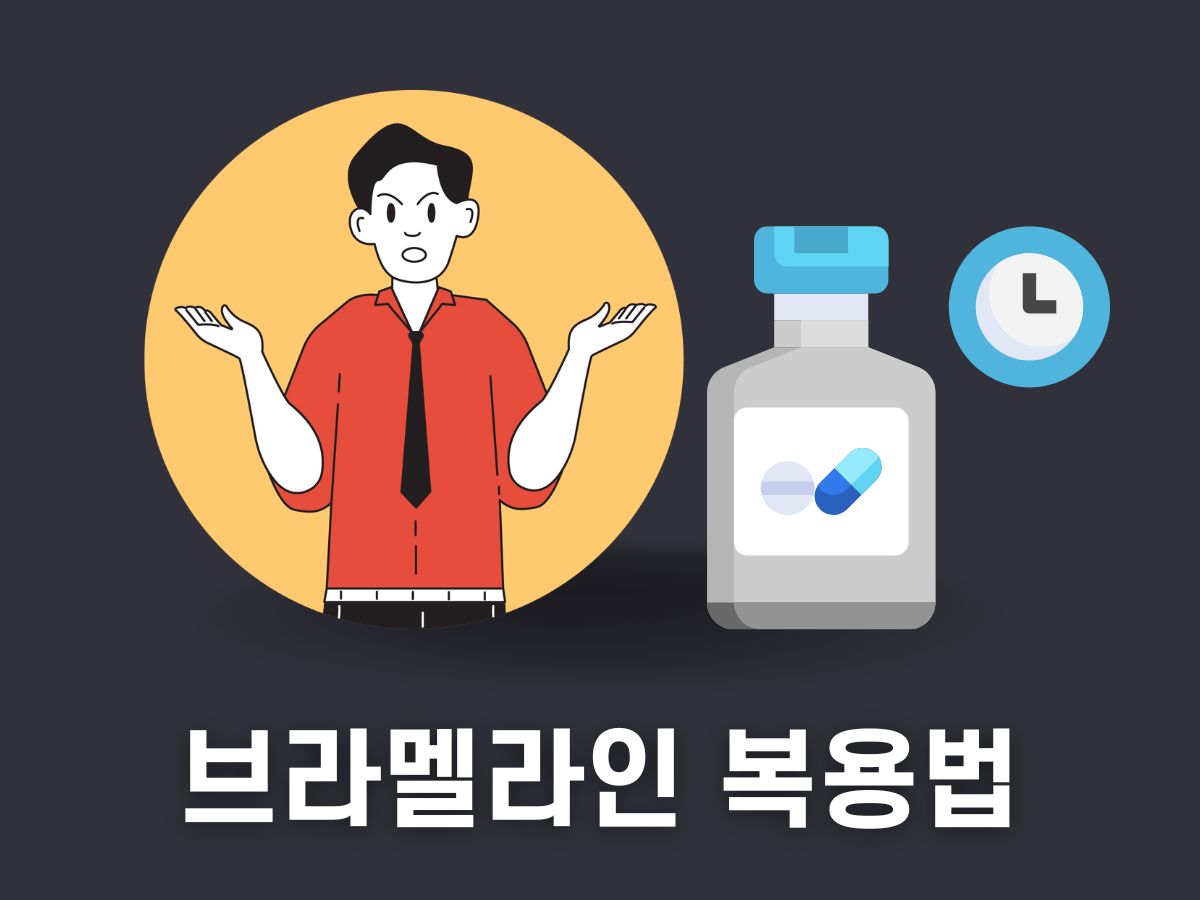 브로멜라인 복용법