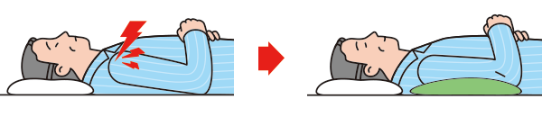 오십견 야간통 줄이는 방법