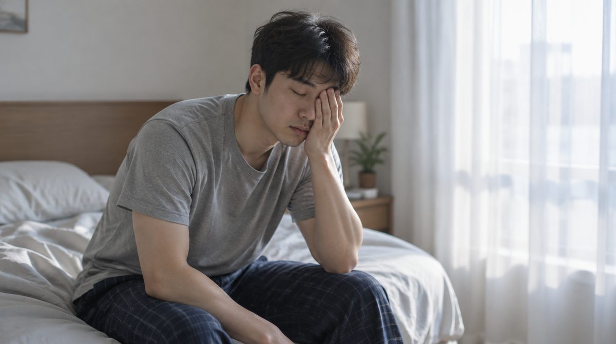 잠을 자도 풀리지 않았습니다, 뇌출혈 후 피로