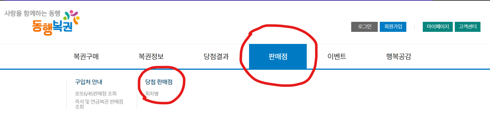 로또1등 명당지역