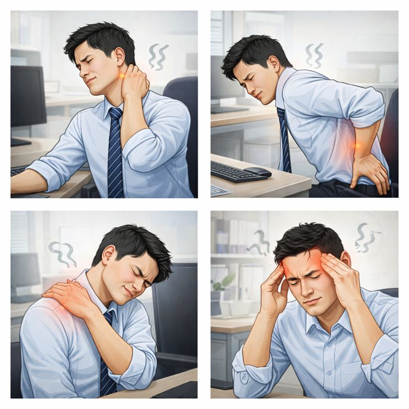 통증이 생기기 전 몸이 보내는 신호