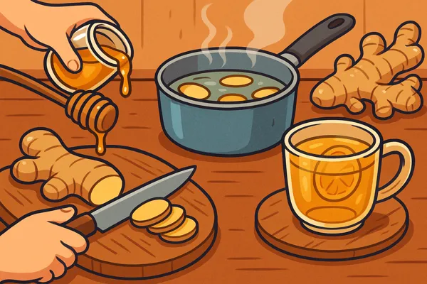 생강차 만들기7