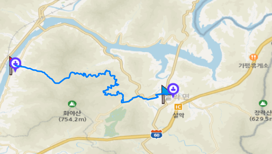 경기둘레길 명소 추천 가볼만한곳 걷기좋은 화야산줄기 가평 24코스