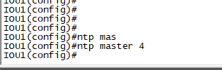 자신을 ntp 서버로 설정