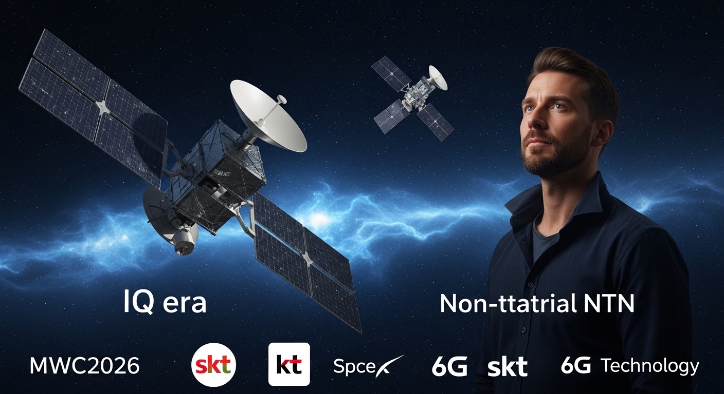 "AI를 넘어 IQ 시대로" MWC 2026에 스페이스X와 우주비행사가 온 이유 ❘ 스타링크·한국 통신사 대응 분석