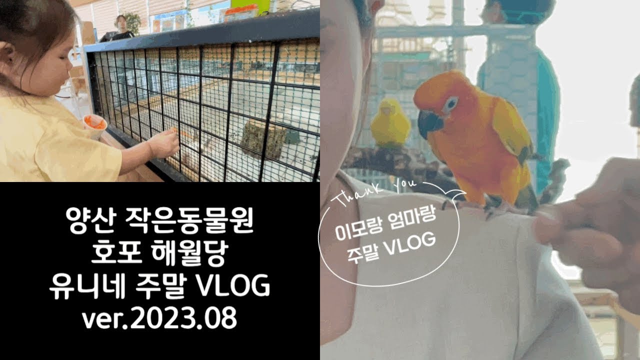 양산 가볼만한곳 - 작은동물원