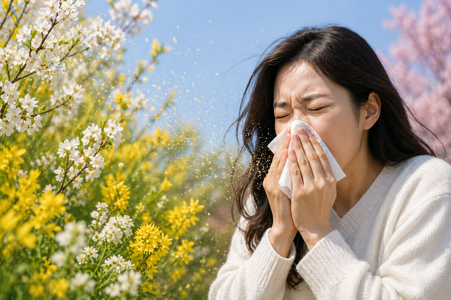 꽃가루 완화에 좋은 음식5가지