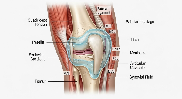 무릎에 물이 차는 증상 사진 4