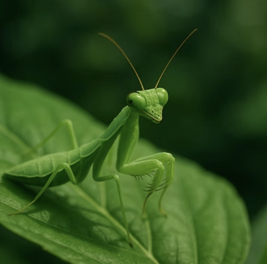 좀사마귀 크기 일반 사마귀보다 작은 체형으로 구별되는 외형적 포인트