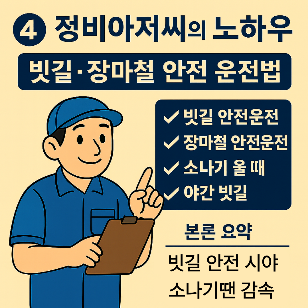 빗길안전운전