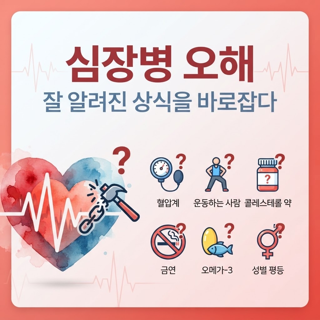 나이 들면 혈압 좀 높아도 괜찮다고?…심장병에 관한 대표적인 오해들