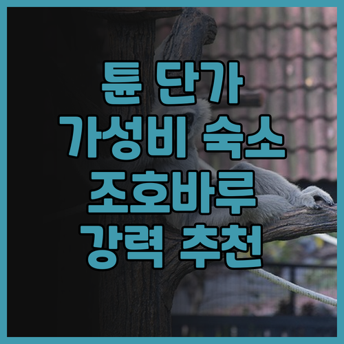 튠 단가 베이 조호르, 가성비 갑! 