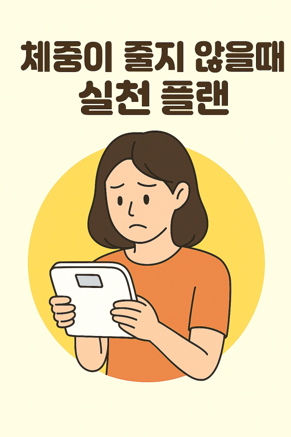 체중이 줄지 않을 때/gpt