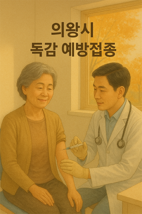 의왕시 독감 예방접종 이미지