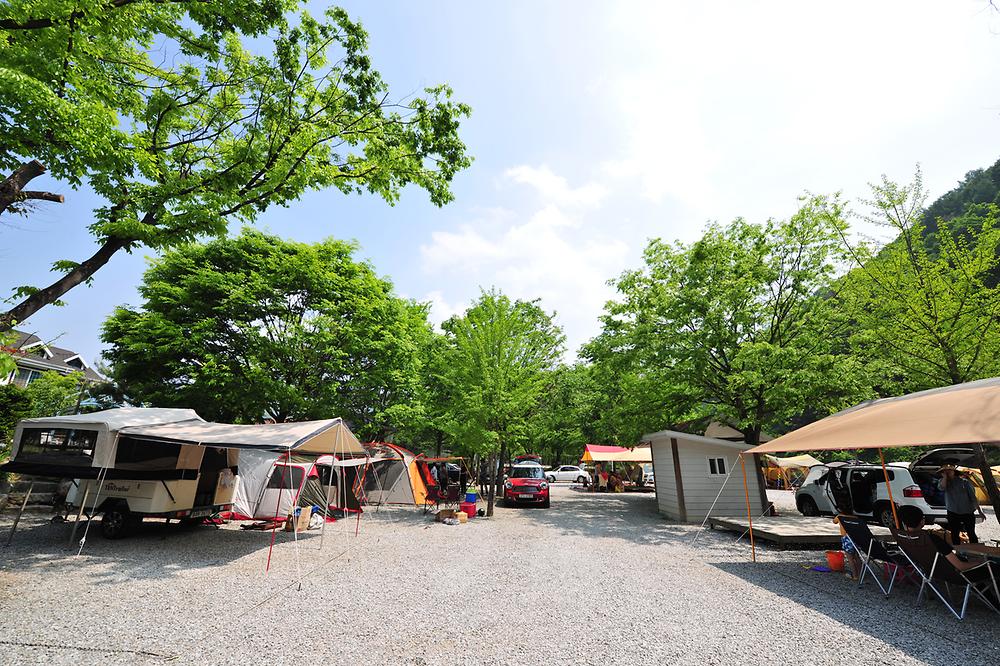 가평군 구름계곡캠핑장 소개