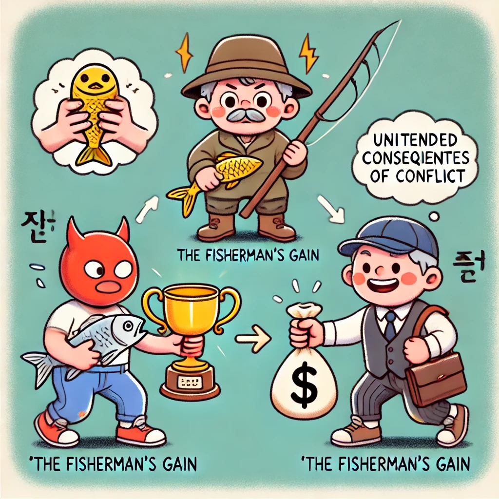 어부지리(漁夫之利) 어부가 얻은 이익 - 결론