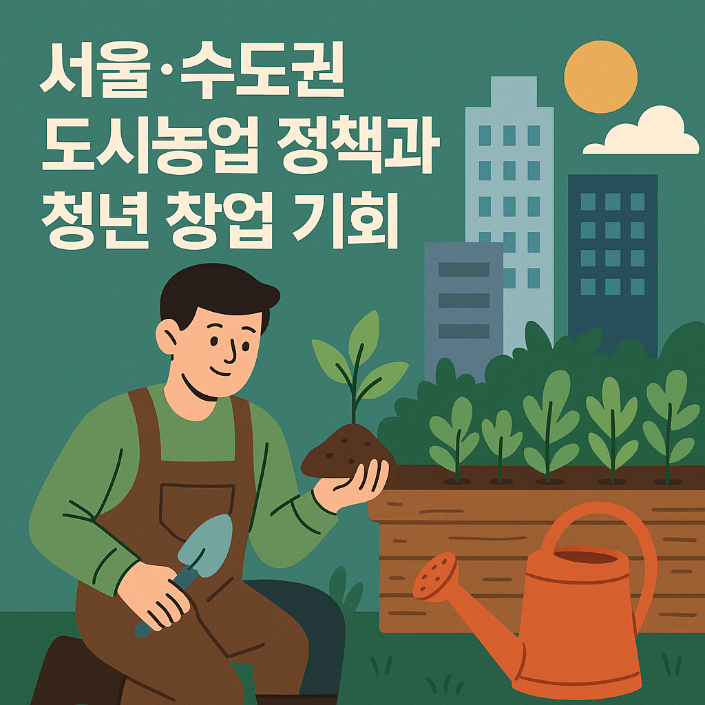 서울 수도권 도시농업 정책과 청년 창업 기회