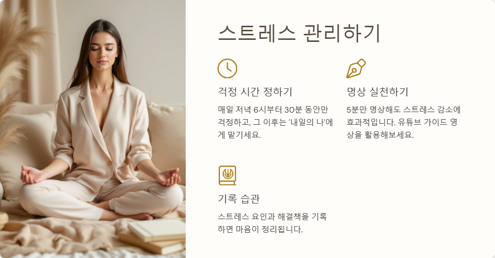 숙면을 위한 필수 팁, 잘 자는 습관 만들기