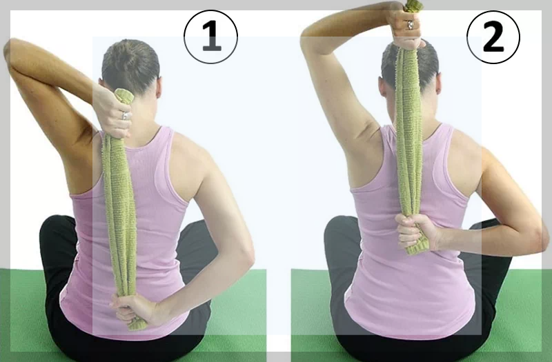 수건 스트레칭 (Towel Stretch)